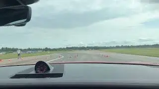 Porsche Panamera GTS 971 Slalom Ljungbyheds flygplats Porsche club Sweden