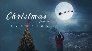 Picsart Christmas Special Photo Editing Tutorial | Christmas Photo Editing 2020 | Sony Jackson
