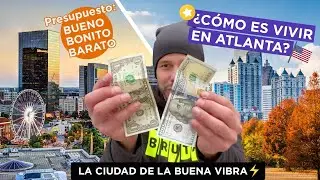 Se vive 😎 Y SE GANA BIEN 💵 en Atlanta? .cuanto cuesta vivir en estados unidos