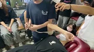 上肢：shoulder post. glide 2 (Joint Mobilization)