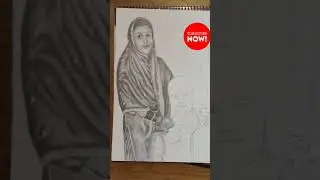 Couple portrait| sketch drawing.#tiktok #trending #reels#viral#2023 #googlepixel @sketchbysudheer