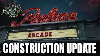 Halloween Horror Nights 2025 CONSTRUCTION UPDATE | Scarezones Announced, Shows, And New Experiences