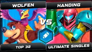 Wolfen (Lucas/Banjoo & Kazooie) vs Handing (Kazuya/Samus) -Top 32 - Back To School