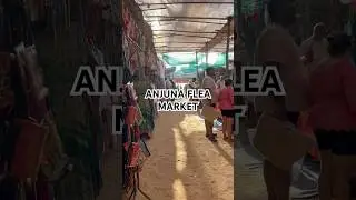 Anjuna Flea Market..Biggest and cheapest market of Goa Anjuna Beach #goamarket #fleamarket #goabeach