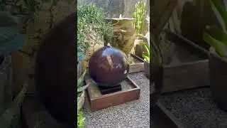 Litestone Ball Water Fountain | WG Outdoor Life | Perth