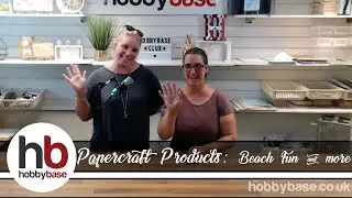 Papercraft Products: Craft Companion Embossing Folders, First Editions Paper Pack and Beach Fun Dies