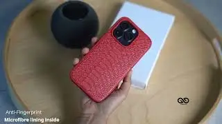 Designer Croc Textured Faux Leather Case