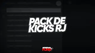 PACK DE KICKS - FUNK RJ (Conte&uacute;do Para DJs)