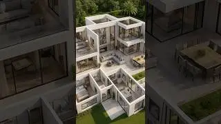 Scandinavian Cozy Home 3D Floor Plan | Interior & Exterior Ideas l #shorts #home #viral #trending