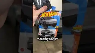 Можно ли оклеить MINI Cybertruck? 😳 | #cars #carwrapping #carwrap #tesla #cybertruck #hotwheels