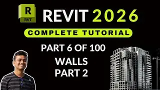 Autodesk Revit Tutorial for Beginners (Civil / Arch) || Revit 2026 Full Beginners Course (6)