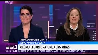 Reações ao falecimento de J. N. Pinto da Costa, e Reação da jornalista Fátima Campos Ferreira da RTP