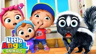 The Little Skuns Hole + Itsy Bitsy Spider Poem 2026 | New Nursery Rhyme Songs | Cartoons for Babies