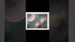 Psychedelic Planet Speed Painting  #art #painting #artist #pixassohq
