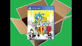 De Blob [PS4] (Unboxing/Breakdown/Demo)