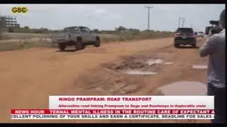 Alternative road linking Prampram to Sege, Dawhenya in deplorable state