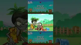 PART 2 😎 Plants vs Zombies: Handsome Zombie Gets Destroyed 😂 #pvz #shorts #animation