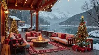 Snowy Christmas Jazz Lounge &ndash; Peaceful Winter Piano