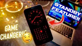 StandBy MODE iOS 17 - GET THE MOST OUT OF IT! | iOS 17 beta 1