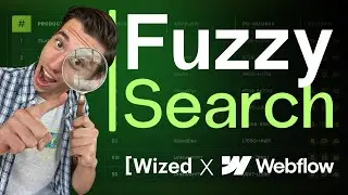 Fuzzy Search in Wized & Webflow for Dynamic Lists (Works with any Database!) @Finsweet