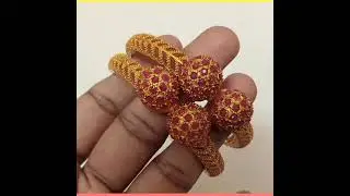 matte finish, micro gold plated and kemp stone bangles. very low price. 500--1000rs