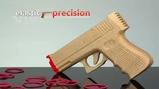 Elastic Precision Model 9MM Rubber Band Gun