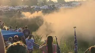 Daddy's Money Mega Truck Freestyle at Michigan Mud Jam 2025 #mudtrucks #jump #freestyle #mud
