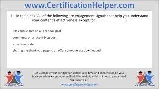 Fill in the blank: All of the following are engagement signals that help you understand your content