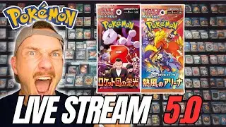 Pokemon Card Rip and Ship Live Stream 5.0!