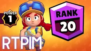 ⚡️Power 1 Rank 20 Jessie! Brawl Stars RTPIM 5/44