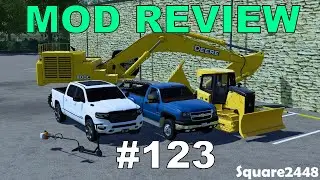 Обзор мода Farming Simulator 19 №123 2021 Ram 1500, триммер, бульдозер и многое другое!