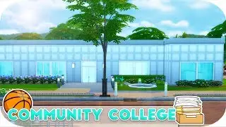 THE SIMS 4 | COMMUNITY COLLEGE📚 | SPEED BUILD