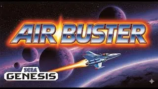 Air Buster - Sega Genesis (Gameplay)
