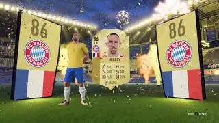 frank ribery pack pulled first pack fifa 18