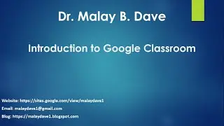 Google Classroom Introduction
