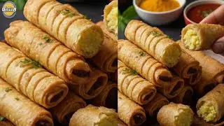 Aisa Spiral Roll Kaisy Banyga Reey. Maloom karach l Winter Special Aloo Samoosa Spiral Roll  2026 