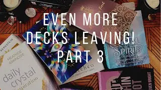 Even More Decks Leaving My Collection 2022 | Spring Cleaning and Deck Declutter Part 3!