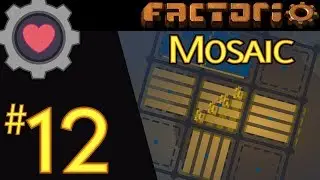 Factorio 0.17 Let's Play: Mosaic #12 POLLUTION MONITOR AND POWER PLAN