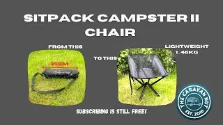 Нужен лёгкий стул? Sitpack Campster II