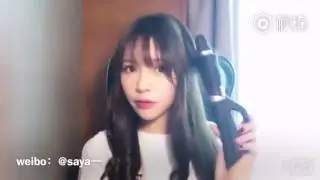 【Saya分享】空气八字刘海+韩系自然卷发