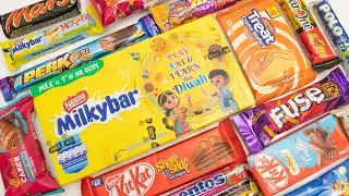 some candies opening asmr