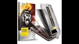 Kafo Instrucciones para el protector de pantalla