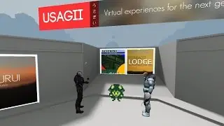 The VR Dudes - Episode 3 - Dizzket's Dot Matrix - JanusVR Virtual Reality