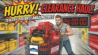 Распродажа! Скидка 75% в Lowe's и необходимые промокоды Amazon.