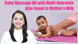 Baby Healthy Development & Growth with #VirginCoconutOil | Baby Massage Oil Benefits - MOM COM INDIA