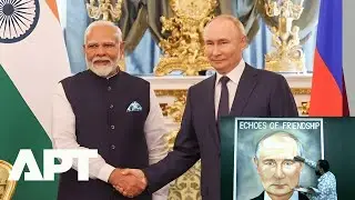 Путина встретили по-индийски: оживленные толпы и ликующие улицы | APT