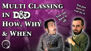 How to Multiclass in Dungeons & Dragons 5e | D&D Multiclassing | D&D Character Building