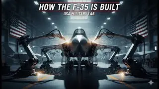 How the F-35 Lightning II Fighter Jet Is Manufactured in the USA (Full Factory Tour)