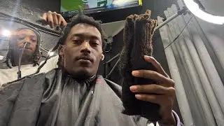 CUTTING MY WICKS/FREEFORM DREADS AFTER 6 YEARS