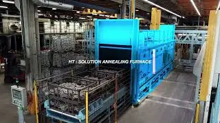 IVR AUTOMATIC HEAT TREATMENT LINE FOR ALUMINIUM